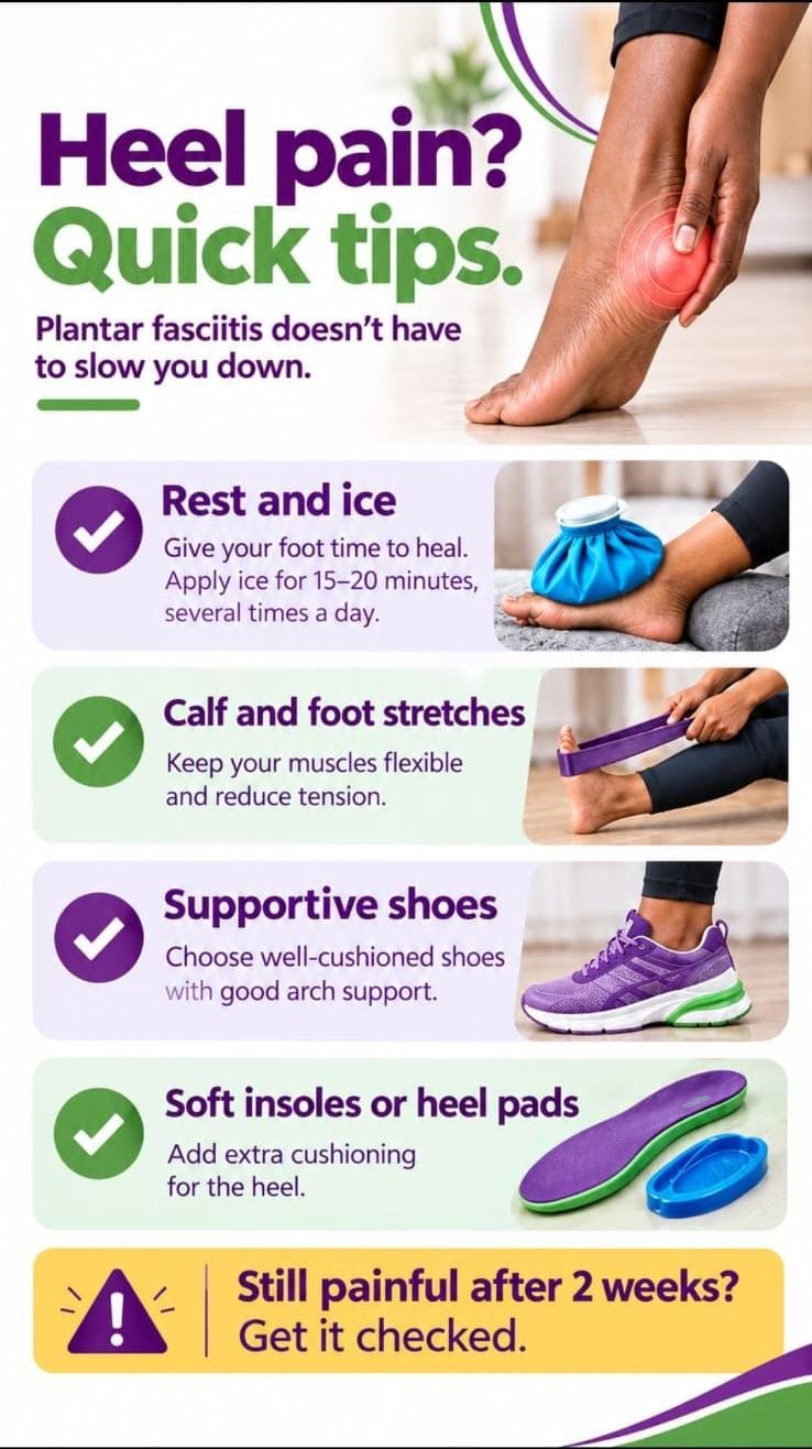 Heel Pain? Quick Tips to Relieve Plantar Fasciitis